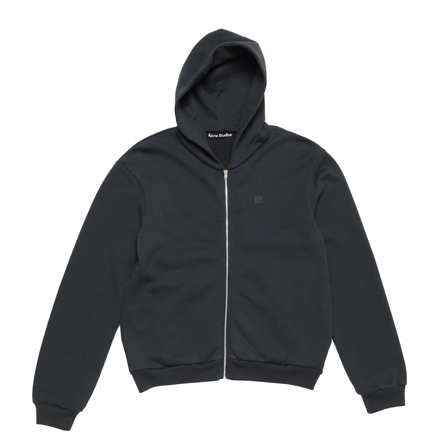 Acne Studios HOODED ZIPPER SWEATER, Black – Beamhill