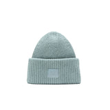 Acne Studios LARGE FACE LOGO BEANIE, Dusty Blue