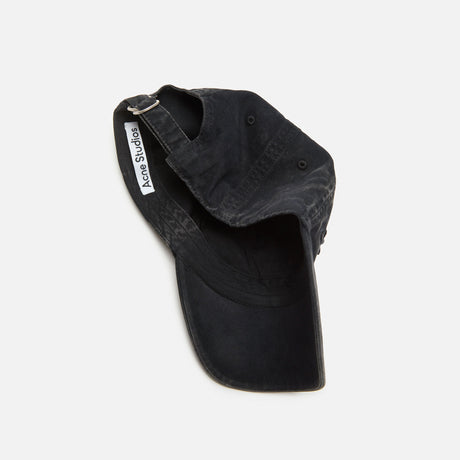 Acne Studios LOGO CAP, Black