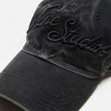Acne Studios LOGO CAP, Black