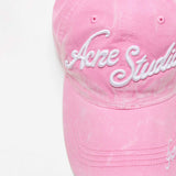 Acne Studios LOGO CAP, Bubble Pink