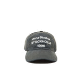 Acne Studios LOGO CAP, Faded Black