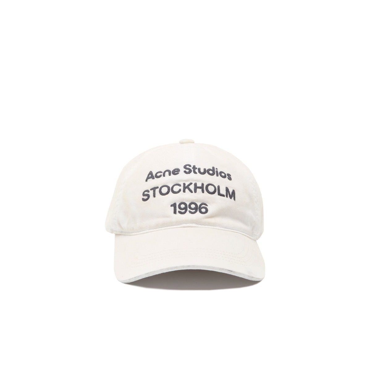 Acne Studios LOGO CAP, Dusty White