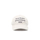 Acne Studios LOGO CAP, Dusty White