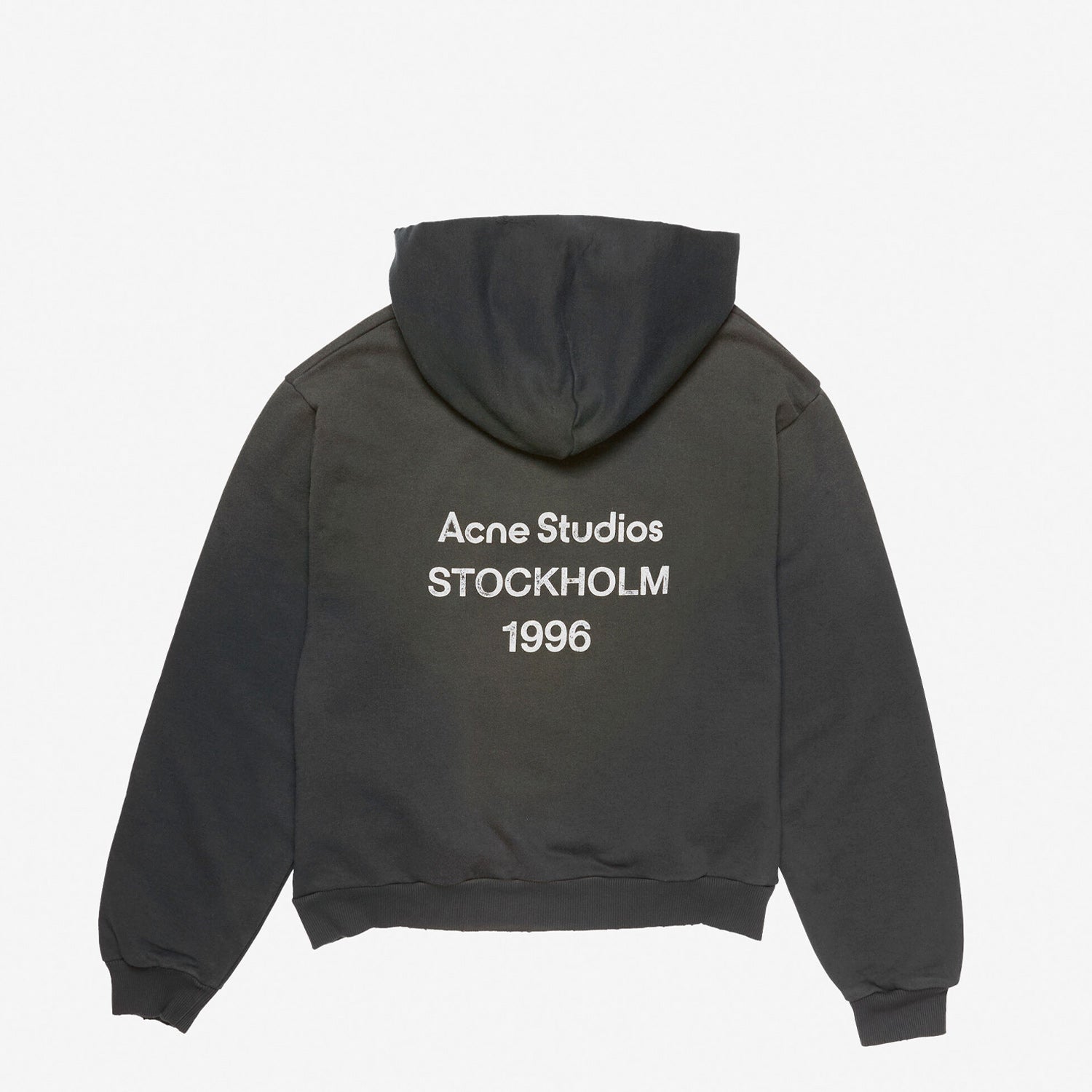 【ACNE STUDIOS】LOGO HOODED SWEATER S Acne Studios LOGO HOODED SWEATER, Black – Beamhill