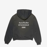 Acne Studios LOGO HOODED SWEATER, Black