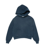 Acne Studios LOGO HOODED SWEATER, Deep Blue