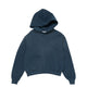 Acne Studios LOGO HOODED SWEATER, Deep Blue
