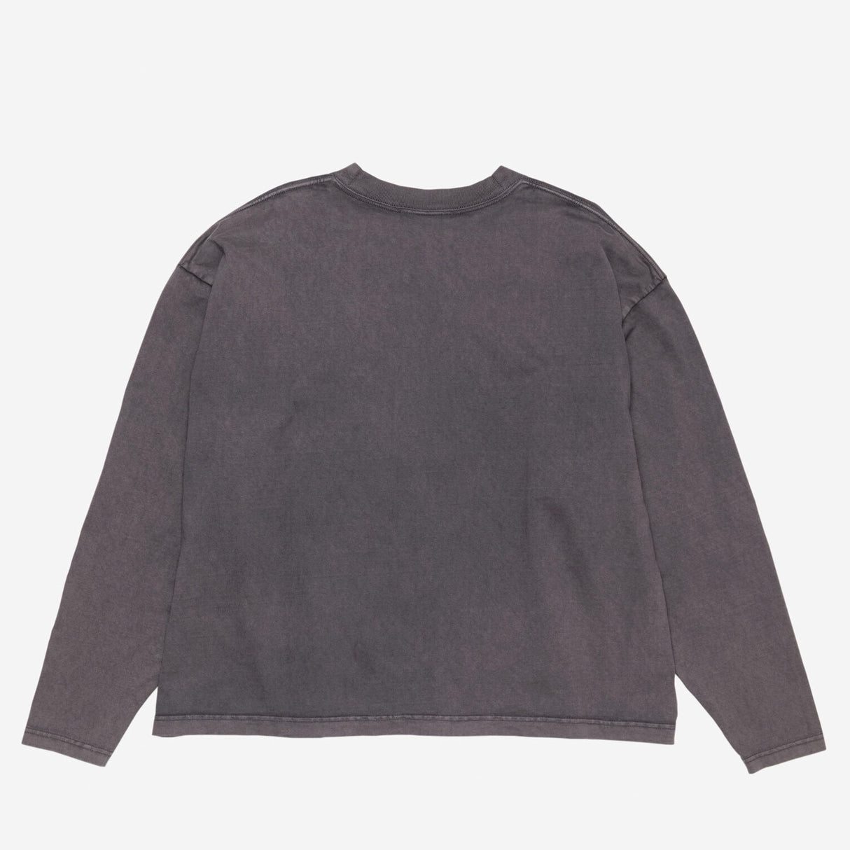 Acne Studios LOGO L/S T-SHIRT, Faded Black