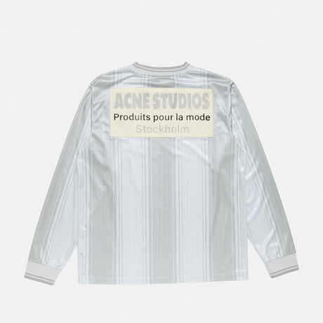 Acne Studios LOGO SPORTS JERSEY TOP, Grey
