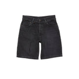 Acne Studios LOOSE FIT DENIM SHORT, Black