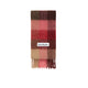 Acne Studios MOHAIR CHECKED SCARF, Red/Pink/Beige