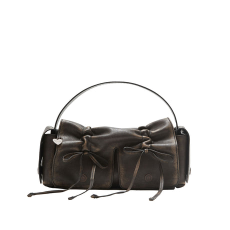 Acne Studios MULTIPOCKET BAG, Dark Brown/Beige - Image 1