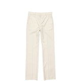 Acne Studios PINSTRIPE WOOL TROUSER, Cream Beige