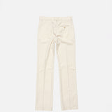 Acne Studios PINSTRIPE WOOL TROUSER, Cream Beige