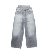 Acne Studios PRINTED TROUSERS, Grey