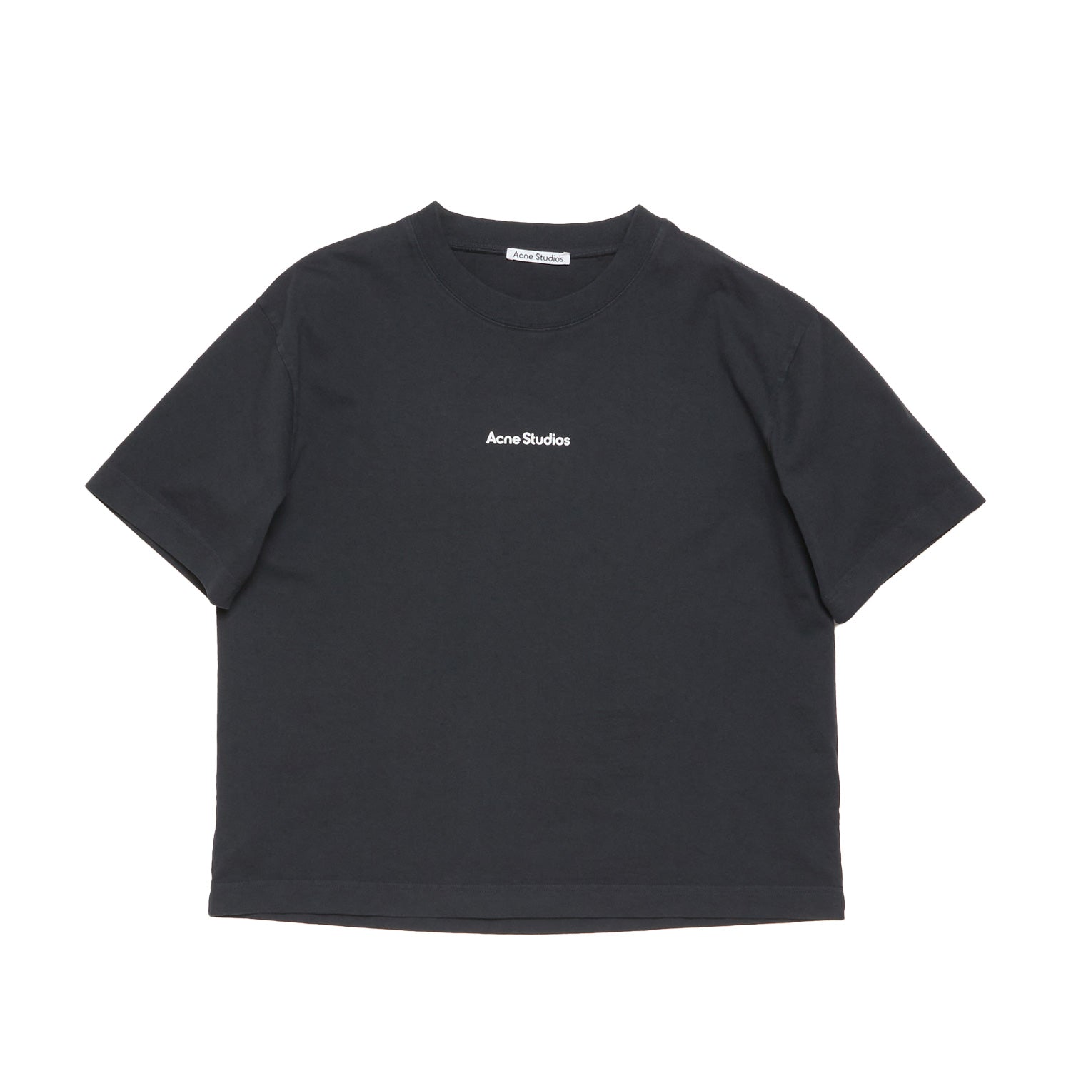 トップス Acne studios Logogram T-Shirt Black Acne Studios LOGO T-SHIRT, Black – Beamhill