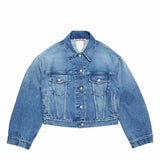 Acne Studios RELAXED DENIM JACKET, Mid Blue