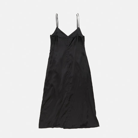 Acne Studios SATIN SLIP DRESS, Black