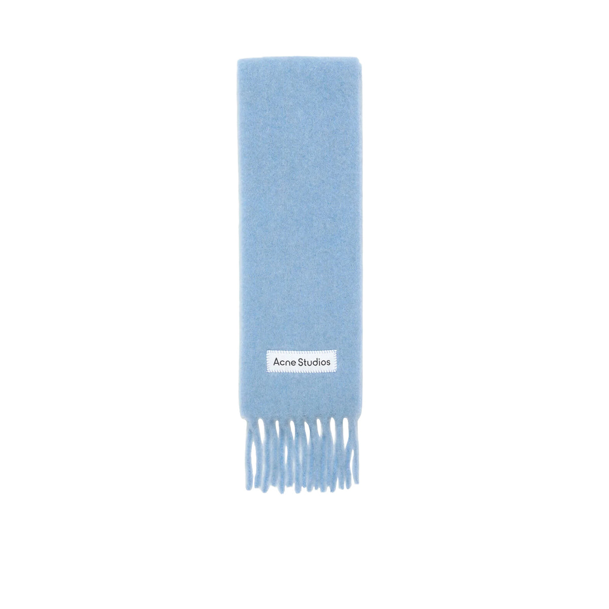 Acne Studios SKINNY MOHAIR SCARF, Light Blue