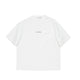 Acne Studios T-SHIRT STAMP LOGO RELAXED FIT, Optic White