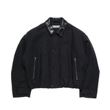 Acne Studios TWILL BOMBER JACKET, Black
