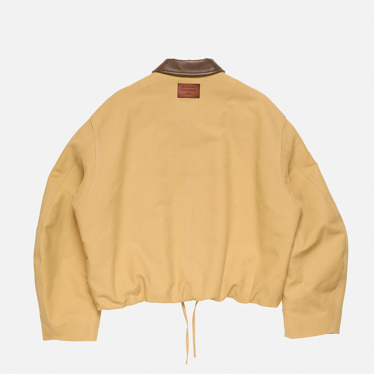 Acne Studios TWILL BOMBER JACKET, Sand Beige