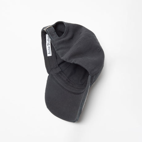 Acne Studios TWILL LOGO CAP, Black