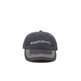 Acne Studios TWILL LOGO CAP, Black