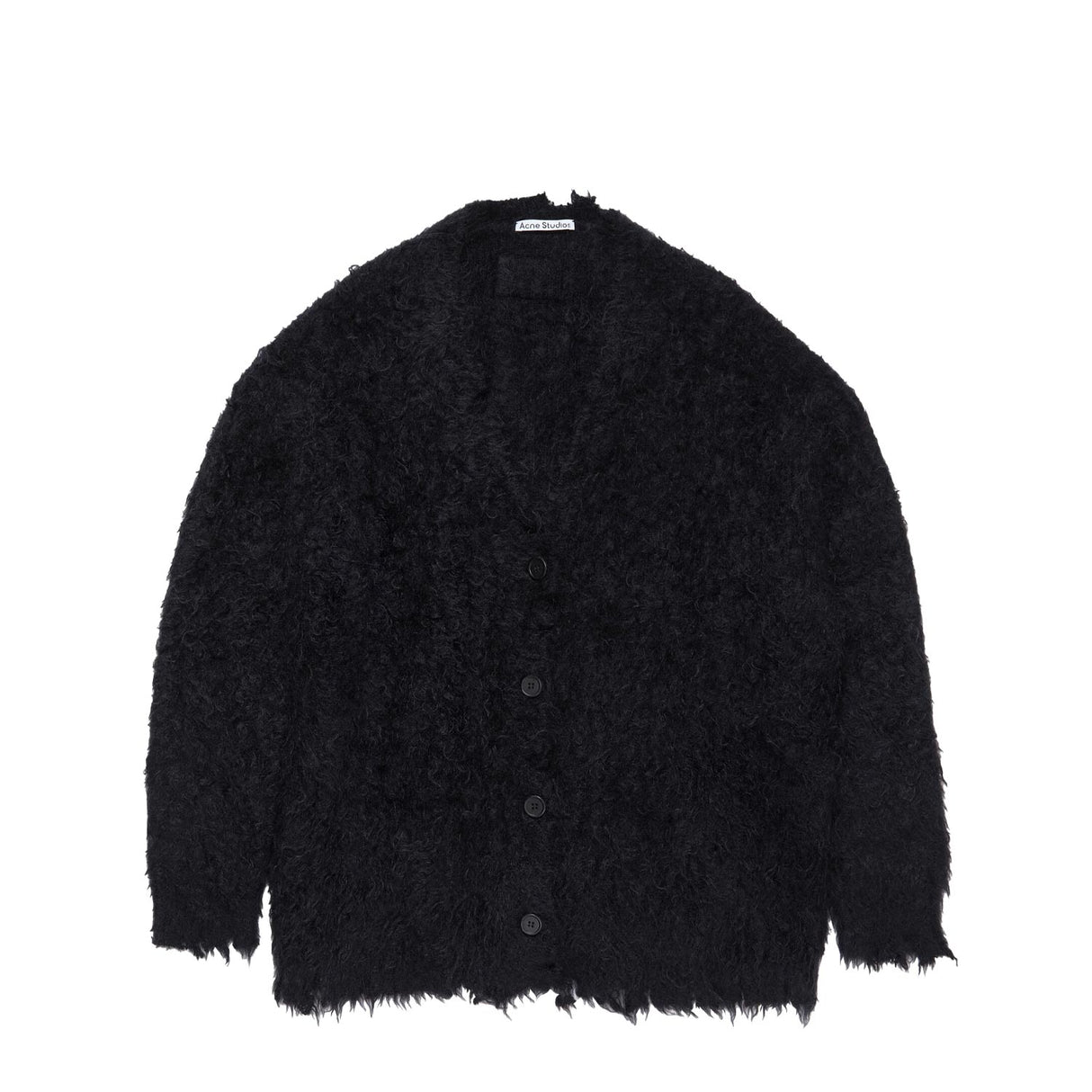 Acne Studios WOOL CARDIGAN, Black