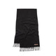 Acne Studios NARROW WOOL SCARF, Black