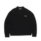 Acne Studios WOOL KNIT POLO, Black
