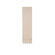Acne Studios WOOL LOGO SCARF, Oatmeal Melange