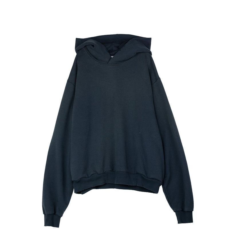 Acne Studios LOGO HOODED SWEATSHIRT, Black - Image 1