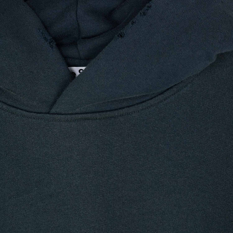 Acne Studios LOGO HOODED SWEATSHIRT, Black - Image 2