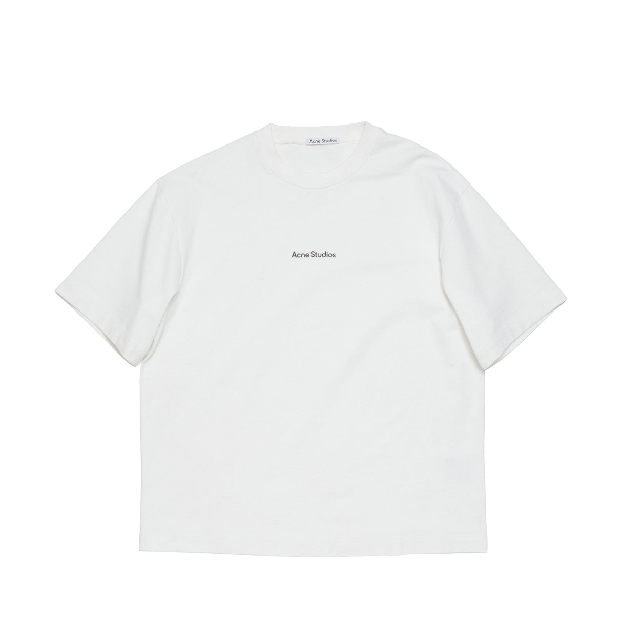 Acne Studios T-SHIRT LOGO, Optic White