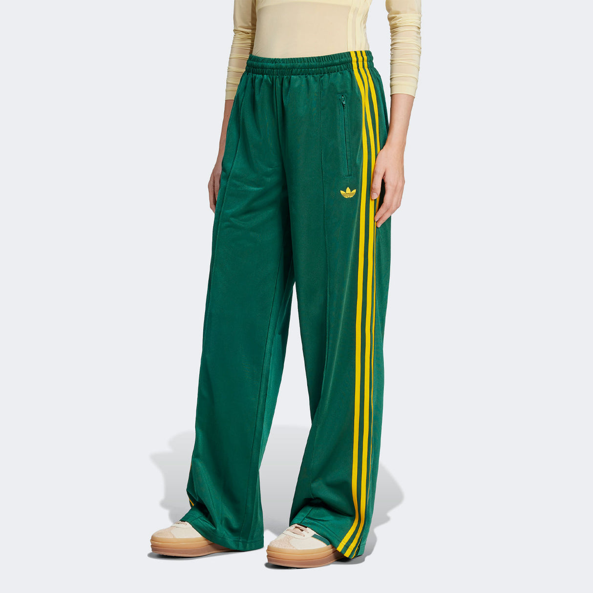 Adidas FIREBIRD LOOSE TRACK PANTS, Collegiate Green