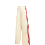 Adidas FIREBIRD LOOSE TRACK TROUSERS, Warm Vanilla/Victory Red