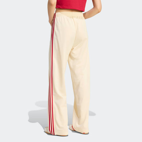 Adidas FIREBIRD LOOSE TRACK TROUSERS, Warm Vanilla/Victory Red