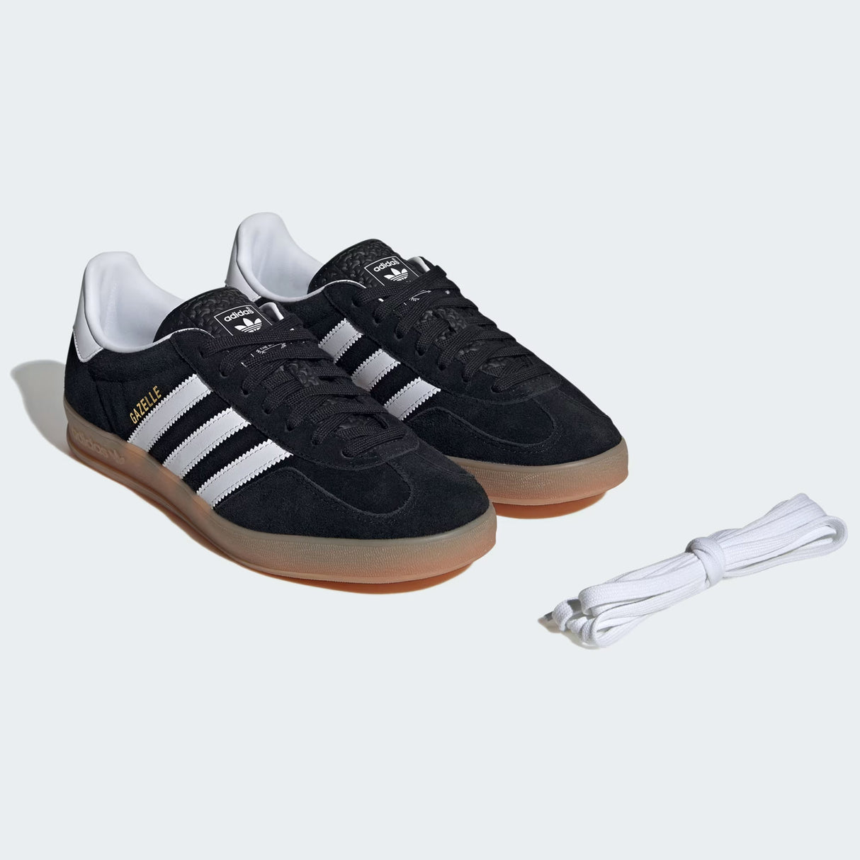Adidas GAZELLE INDOOR, Core Black/Cloud White/Gum