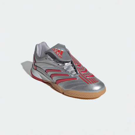 Adidas PREDATOR SALA W', Silver Metallic/Better Scarlet/Grey Two