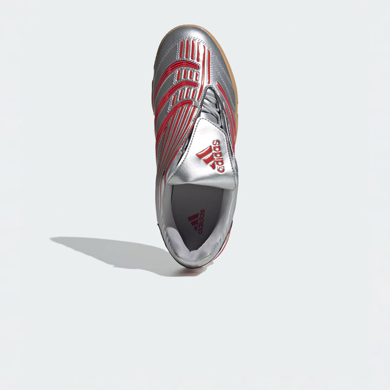 Adidas PREDATOR SALA W', Silver Metallic/Better Scarlet/Grey Two