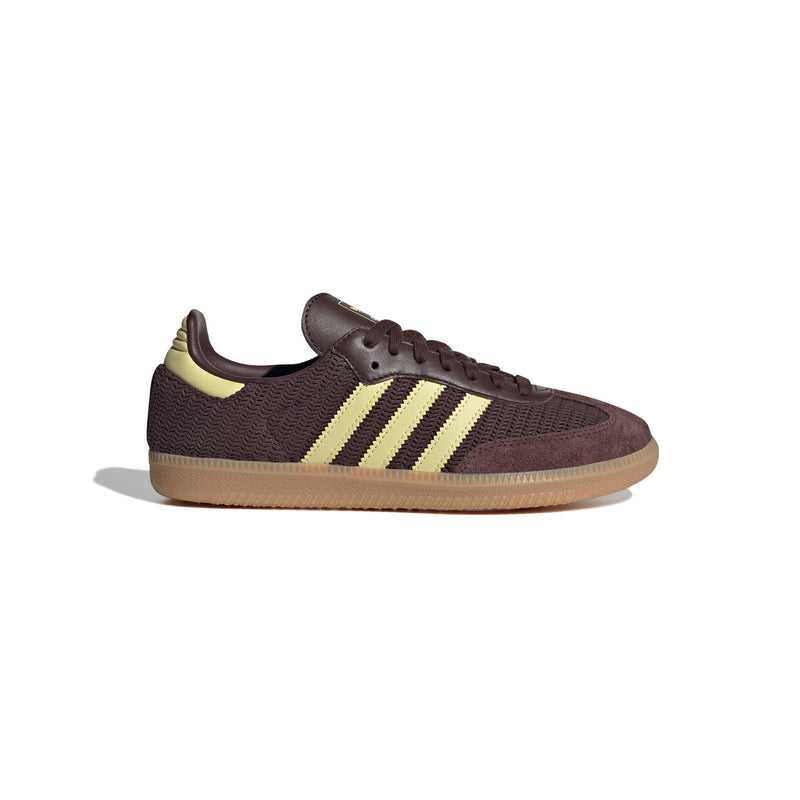 Adidas SAMBA OG W, Shadow Brown/Powder Yellow/Gum 3