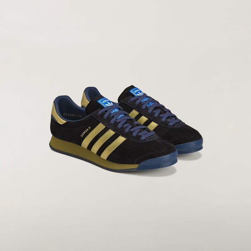 Adidas SAMOA II SPZL, Tech Indigo/Matte Gold/Night Indigo