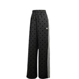 Adidas SATIN POLKA DOTS WIDE LEG PANTS, Black