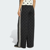 Adidas SATIN POLKA DOTS WIDE LEG PANTS, Black