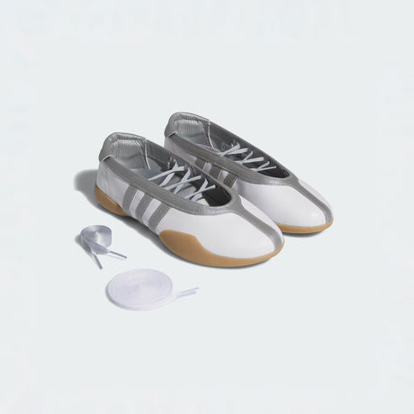 Adidas TAEKWONDO MEI BALLET SHOES W', Cloud White/Silver Metallic/Gum