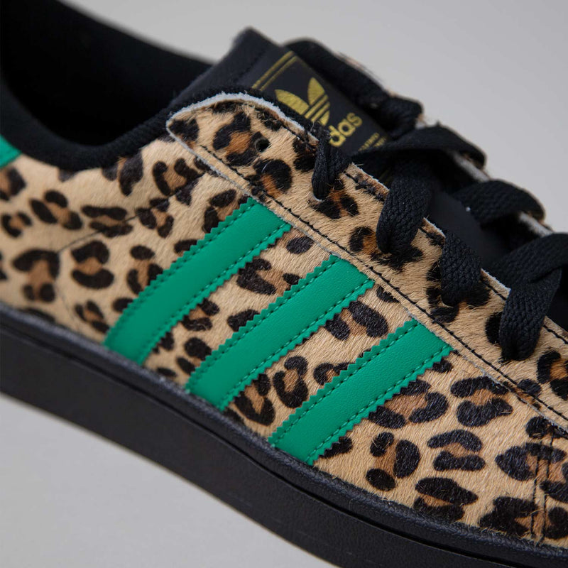 Adidas SUPERSTAR II, Core Black/Court Green/Gold