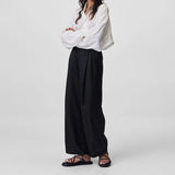 Adnym AZUL TROUSER, Black Cupro