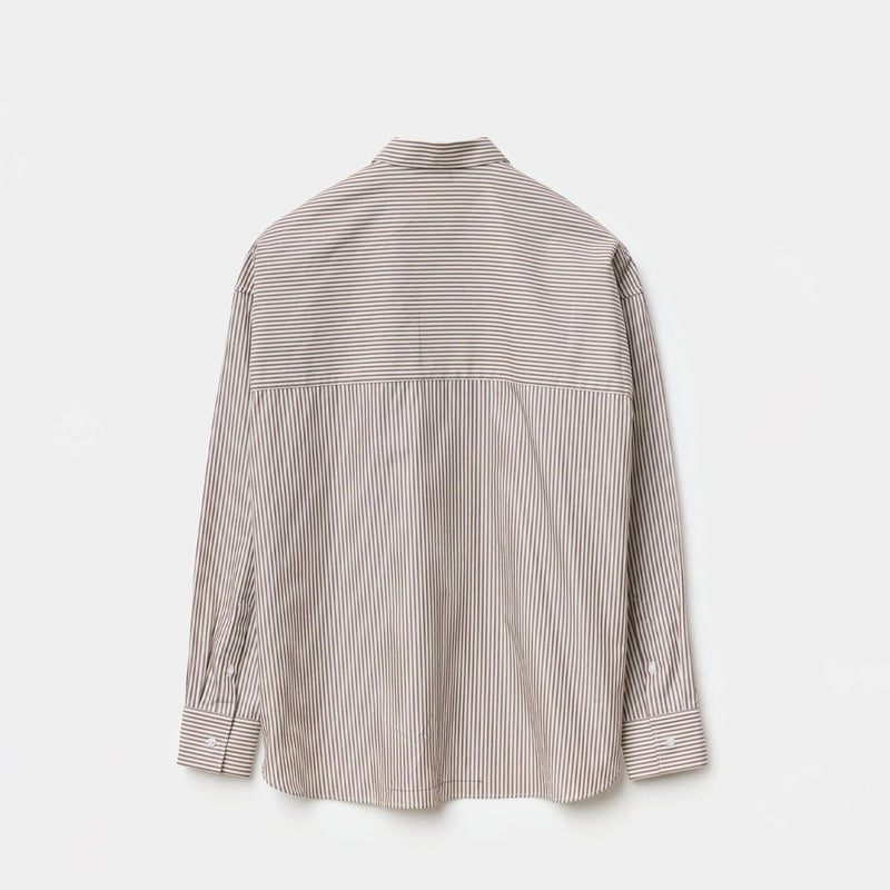 Adnym RHAM SHIRT, Brown Stripe